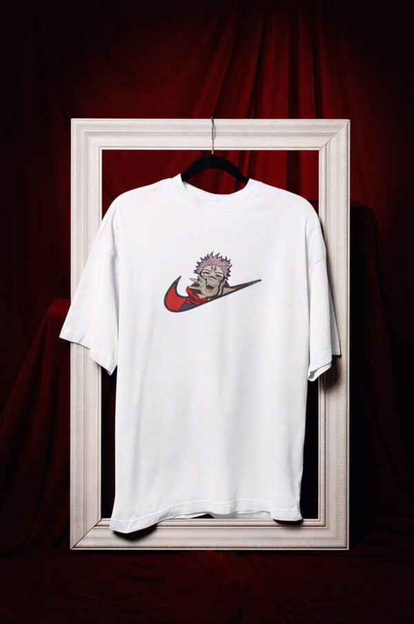 Sukuna Embroidery Oversized T-Shirt